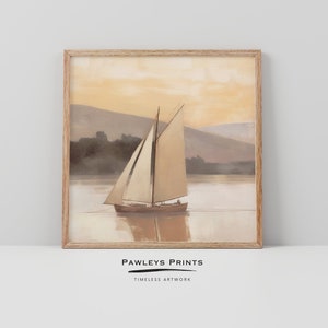 Boats, Lake, Sailboat, Wall Art, Home Decor, Wall Decor, Digital Prints, Digital Downloads, Art, Art Prints, Printable Wall Art, Digital Art