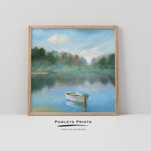 Boats, Lake, Wall Art, Home Decor, Wall Decor, Digital Prints, Digital Downloads, Art, Art Prints, Printable Wall Art, Digital Art