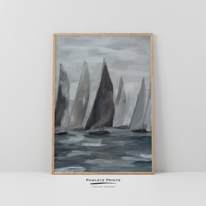 Boats, Ocean, Wall Art, Home Decor, Wall Decor, Digital Prints, Digital Downloads, Art, Art Prints, Printable Wall Art, Digital Art