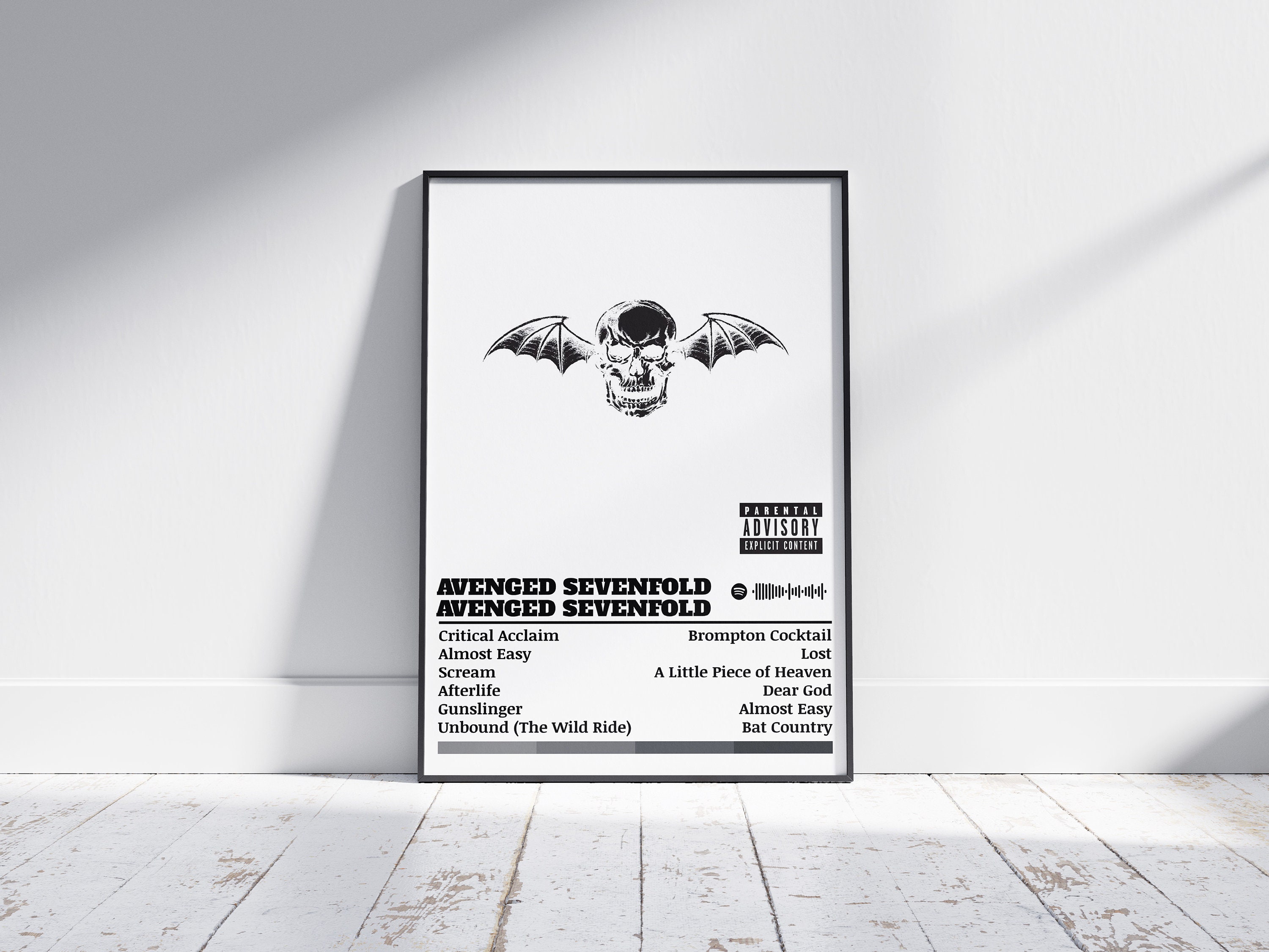 Avenged Sevenfold Afterlife Album Cover Sticker