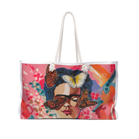 Frida Kahlo Capturing Frida Weekender Bag