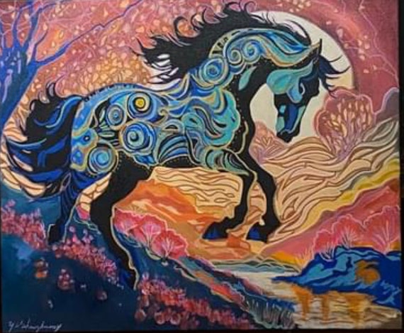Magical Horse Giclee Print