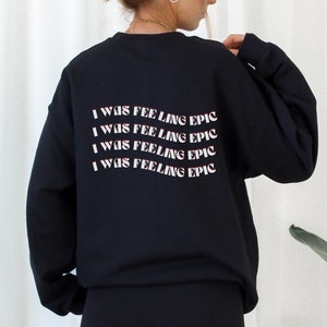 Feeling Epic Sweatshirt, Tvd Shirt, Tvd Merch, Tvd Bekleidung, Die Salvatore Brothers, Damon Salvatore Shirt, Stefan Salvatore Shirt, Tvd Geschenk