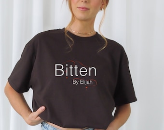 Gebissen von Elijah TShirt, Tvd Shirt, Tvd Merch, Tvd Bekleidung, The Originals, The Mikaelsons, Tvd Fan Gift, Elijah Mikaelson Merch