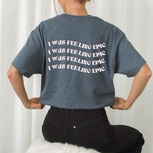 Feeling Epic Shirt, Tvd Shirt, Tvd Merch, Tvd Apparel, The Salvatore Brothers, Damon Salvatore Shirt, Stefan Salvatore Shirt, Tvd Fan Gift