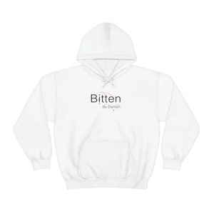 Bitten By Damon Hoodie, Tvd Shirt, Tvd Merch, Tvd Apparel, The Salvatore Brothers, Damon Salvatore Shirt, Damon Salvator Merch image 2