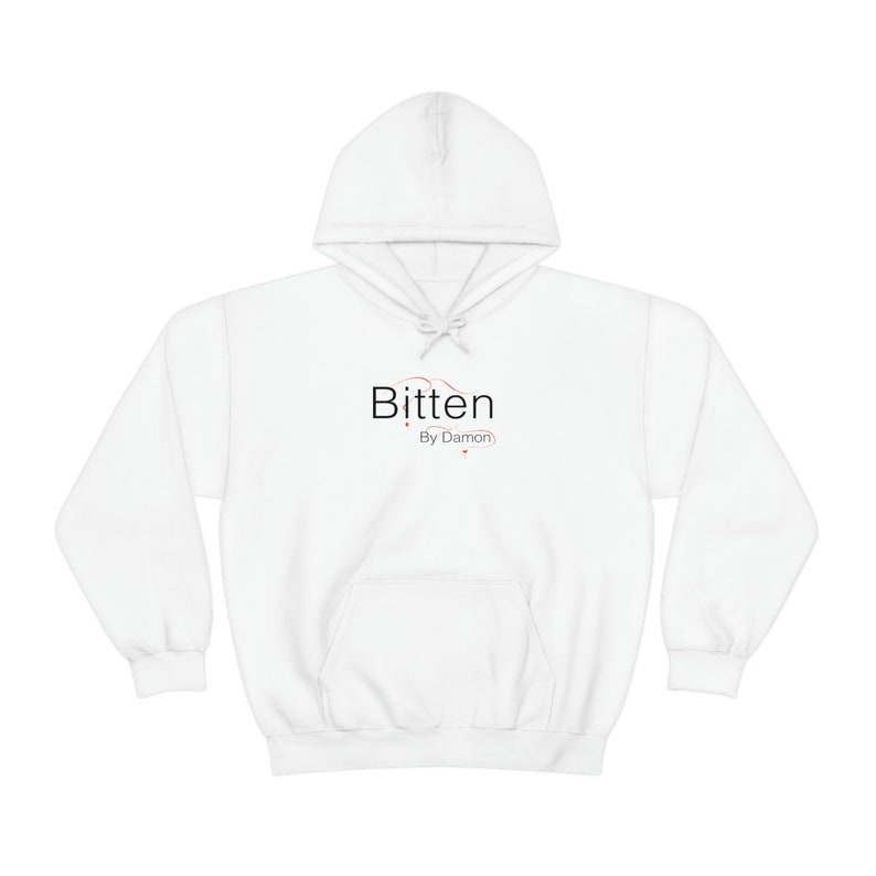 Bitten By Damon Hoodie, Tvd Shirt, Tvd Merch, Tvd Apparel, The Salvatore Brothers, Damon Salvatore Shirt, Damon Salvator Merch image 2