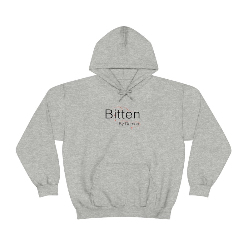 Bitten By Damon Hoodie, Tvd Shirt, Tvd Merch, Tvd Apparel, The Salvatore Brothers, Damon Salvatore Shirt, Damon Salvator Merch image 7