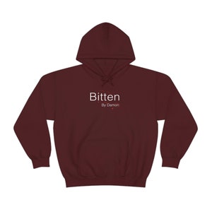 Bitten By Damon Hoodie, Tvd Shirt, Tvd Merch, Tvd Apparel, The Salvatore Brothers, Damon Salvatore Shirt, Damon Salvator Merch image 6