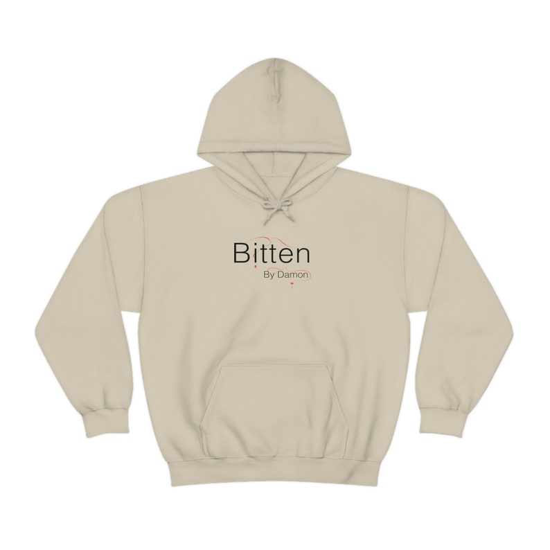 Bitten By Damon Hoodie, Tvd Shirt, Tvd Merch, Tvd Apparel, The Salvatore Brothers, Damon Salvatore Shirt, Damon Salvator Merch image 8