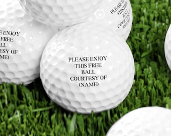 Pelotas de golf divertidas, regalo perfecto para esposo, regalo de pelota de golf, regalo para papá, regalo para golfista, regalos de golf para hombres, regalo de pelota de golf para Navidad