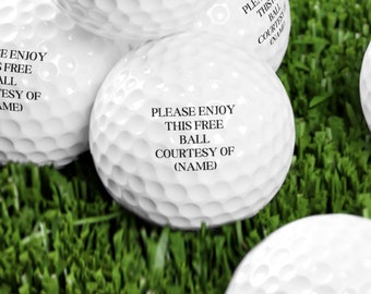 Funny Golf Balls, Perfect Gift for Husband, Golf Ball Gift, Gift for Dad, Gift for Golfer, Golf Gifts for Men, Golf Ball Christmas Gift