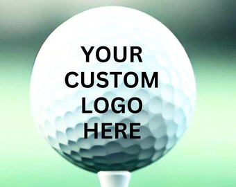 Custom Golf Balls, Set of 6, Personalized Golf Ball Gift, Customized Golf Gifts for Husband, Groomsman Gift Ideas, Bachelor Party Gift Ideas