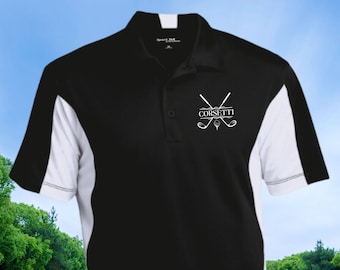 Men's Custom Golf Polo, Personalized Golf Polo, Men's Golf Polo, Golf Gift for Men, Gift for Dad, Father's Day Gift, Golf Gifts for Men