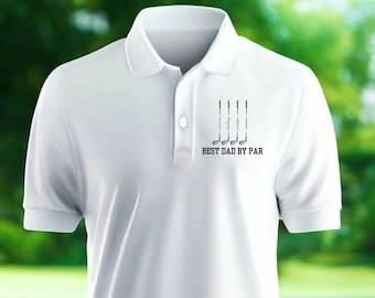 Custom Golf Polo, Personalized Sport Polo, Customized Shirt for Golfer, Gift for Dad, Father, Golf Gift for Men, Gift for Golfer, Papa Gift