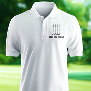 Custom Golf Polo, Personalized Sport Polo, Customized Shirt for Golfer, Gift for Dad, Father, Golf Gift for Men, Gift for Golfer, Papa Gift