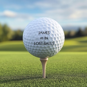 Pelotas de golf personalizadas Pro V1, un regalo ideal para tu esposo, de alta calidad, hechas a medida, Titleist, Callaway, Taylormade.