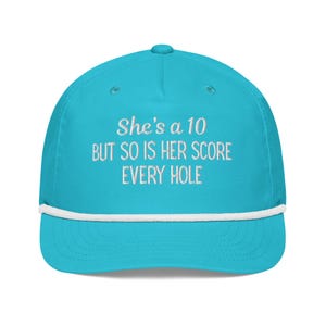 Funny Golf Hat, Golf Hat for Her, Womens Golf Hat, Girls Golf Cap, Girlfriend Golf Gift, Wife Golf Gift