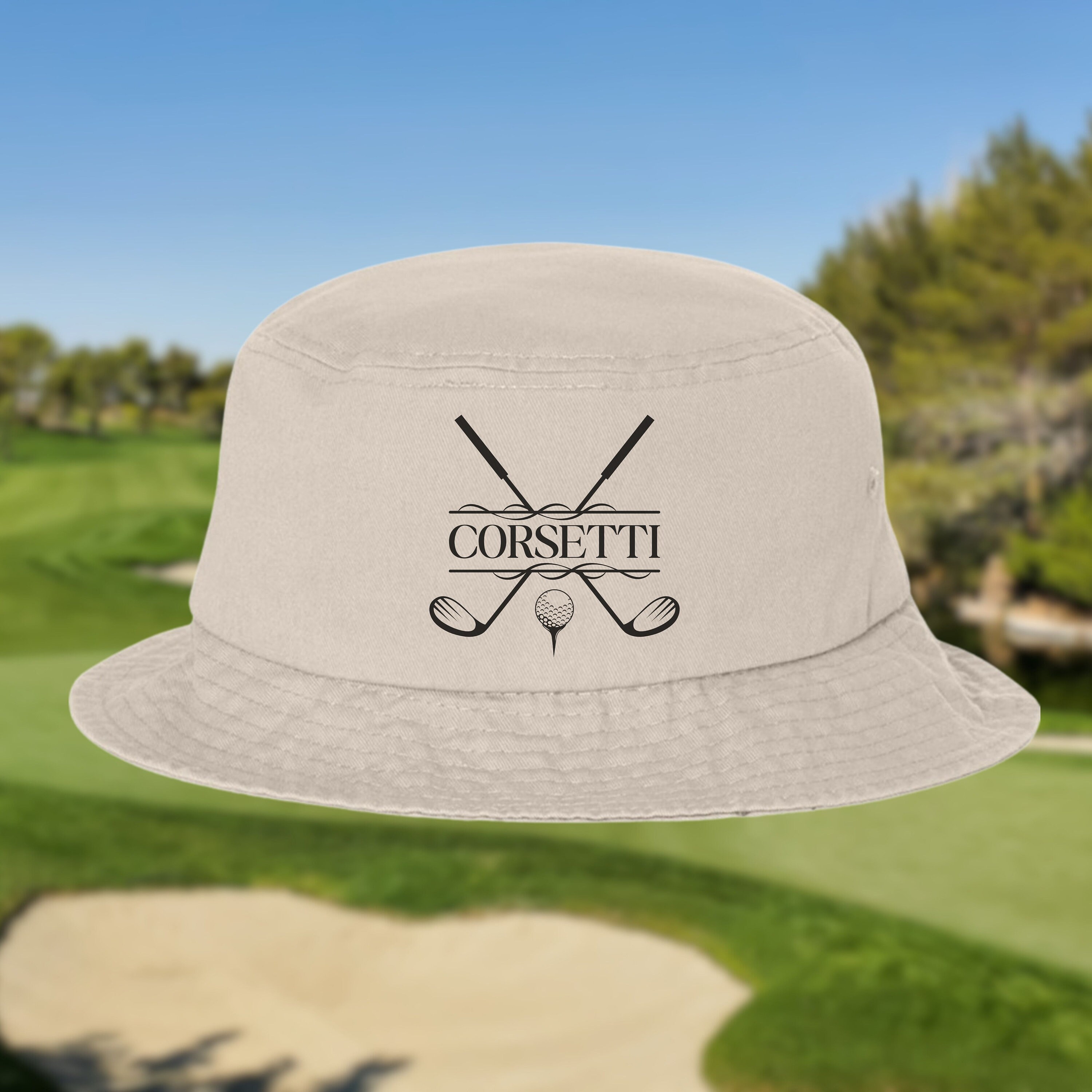 ★Cleveland Golf★Wide Logo Ribbon Decorations Bucket Hat Dunlop Sports US