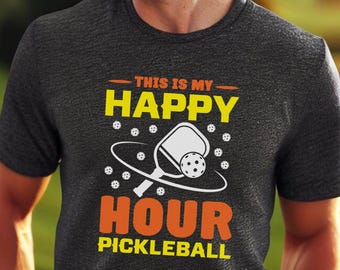 Herren lustiges Pickleball Shirt, Retro Pickleball Tshirt, Vintage T-Shirt, Geschenk für Papa, Ehemann Geschenk, Pickleball Geschenk für Männer, Pickleball-Liebhaber