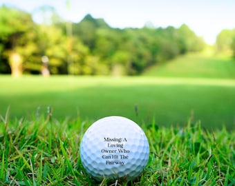 Funny Golf Balls, Golf Gifts for Men, Gift for Dad, Gift for Husband, Father's Day Gift, Mens Golf Gift, Golf Ball Gift, Best Golf Gift Idea