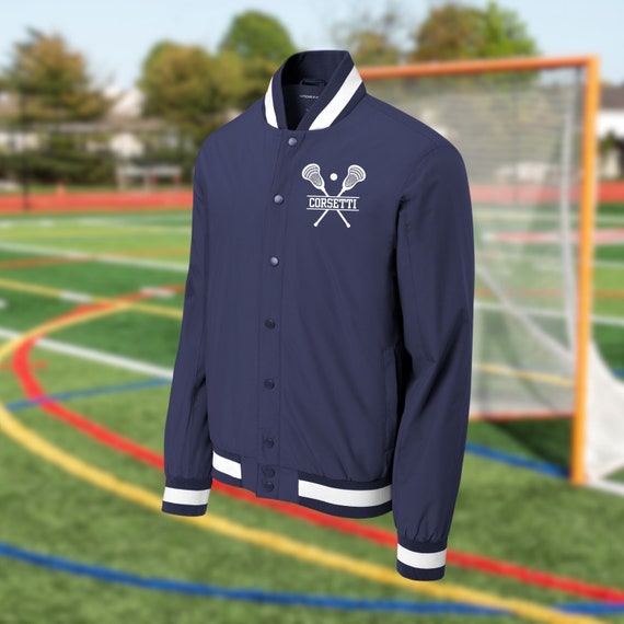 Lacrosse varsity jacket online