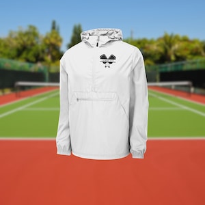 Personalisierte Pickleball Jacke für Herren, Packbarer Anorak, Benutzerdefinierte Sportjacke, Pickleball Club Geschenk, Pickleball Trainer Geschenk, Pickleball Team Geschenk