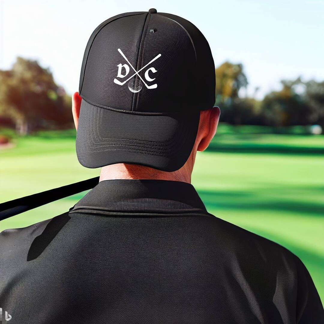 Custom Golf Hat, Monogrammed Hat, Personalized Golfing Embroidered Hat