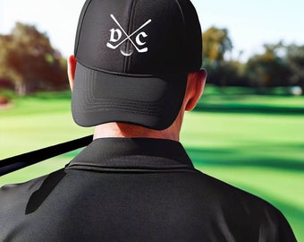 Custom Golf Hat, Monogrammed Hat, Personalized Golfing Embroidered Hat, Perfect Gift for Dad, Golfing Baseball Cap, Golfing Gift for Husband