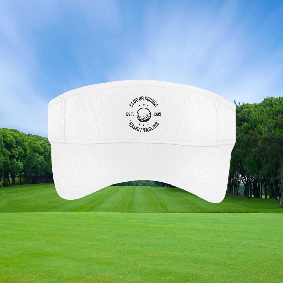 {PRE-ORDER} Mix & Match Colors Golf Visor with Ribbons