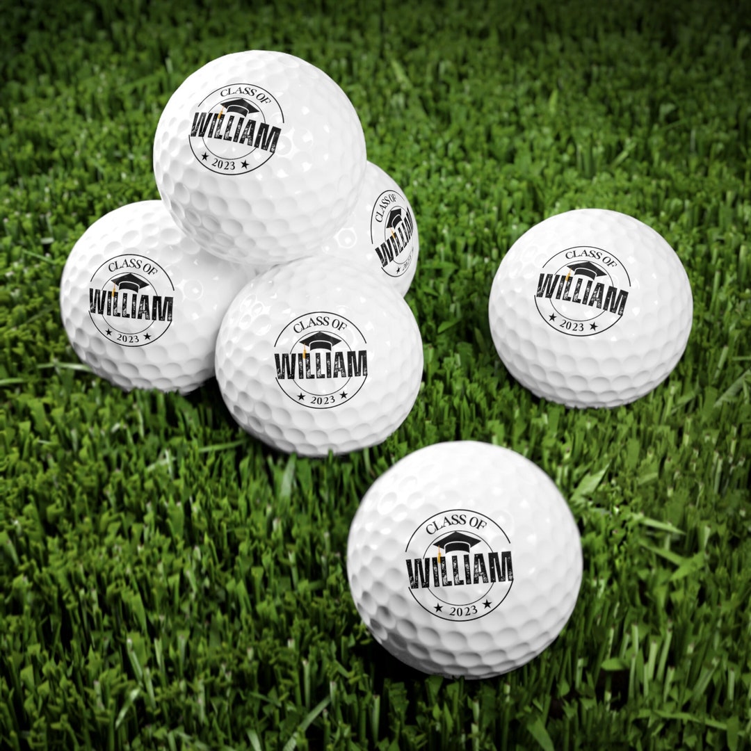 Custom Graduation Golf Balls College Graduation Graduation Etsy