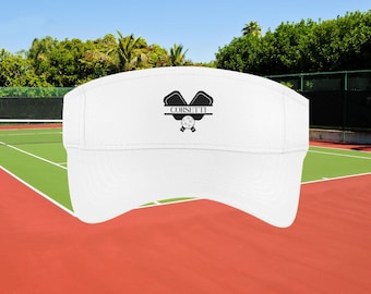 Visera de Pickleball personalizada, visera personalizada, regalo para entrenador de Pickleball, regalo de Pickleball, visera con logotipo personalizado, visera con monograma, regalo para equipo de Pickleball