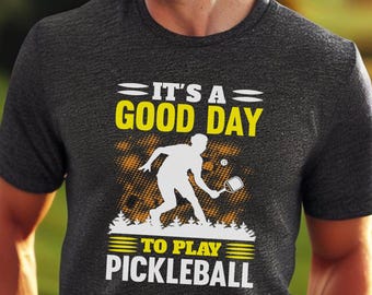 Herren lustiges Pickleball Shirt, Retro Pickleball Tshirt, Vintage T-Shirt, Geschenk für Papa, Ehemann Geschenk, Pickleball Geschenk für Männer, Pickleball-Liebhaber