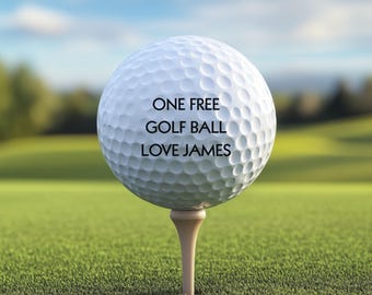 Pelotas de golf personalizadas Pro V1, un regalo ideal para tu esposo, de alta calidad, hechas a medida, Titleist, Callaway, Taylormade.