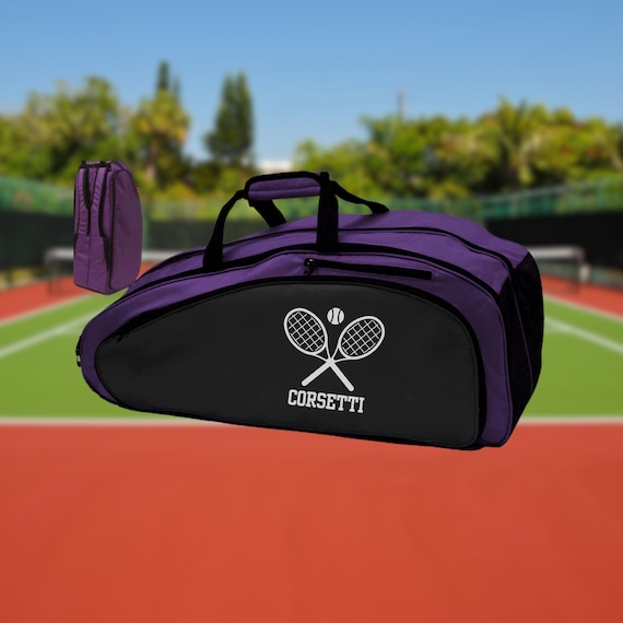 Personalized Tennis Bag Custom Tennis Racquet Bag Monogram Tennis Racket Holder Gift for Husband Gift for Wife Tennis Christmas Gift Etsy