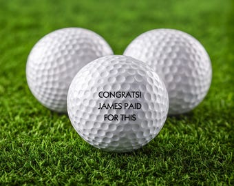 Pelotas de golf personalizadas Pro V1, un regalo ideal para tu esposo, de alta calidad, hechas a medida, Titleist, Callaway, Taylormade.