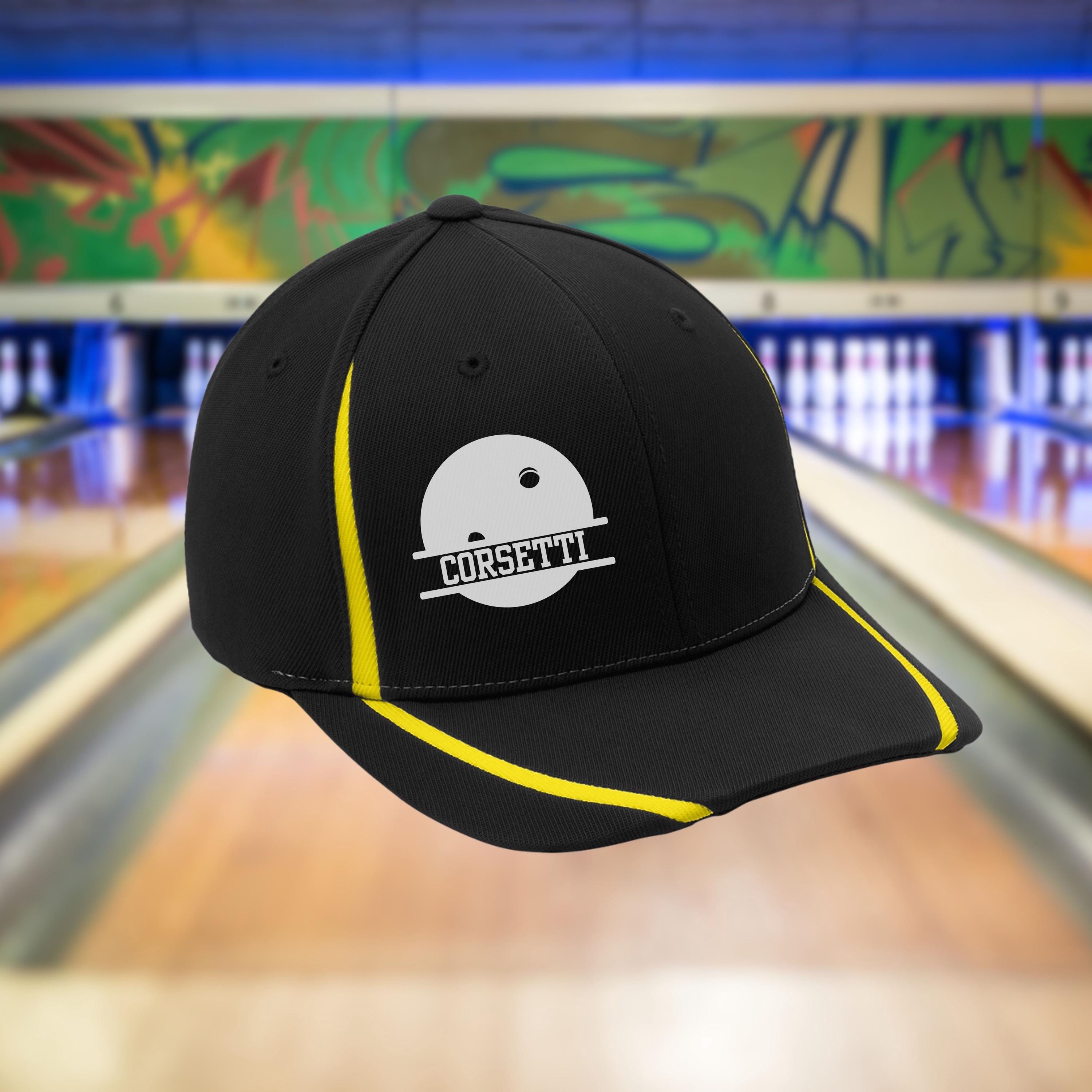 Personalized Colorblock Bowling Hat, Custom Cap, Custom Hat