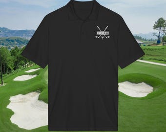 Custom Embroidered Golf Polo, Personalized Golf Shirt, Monogram Golf Polo, Gift for Dad, Father's Day Gift, Golf Gift for Him, Golf Top