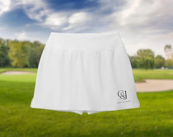 Falda pantalón de golf personalizada para mujer, falda deportiva personalizada, licra Dry Fit, pantalones cortos de golf para mujer, falda de golf para mujer, falda pantalón de novia, boda
