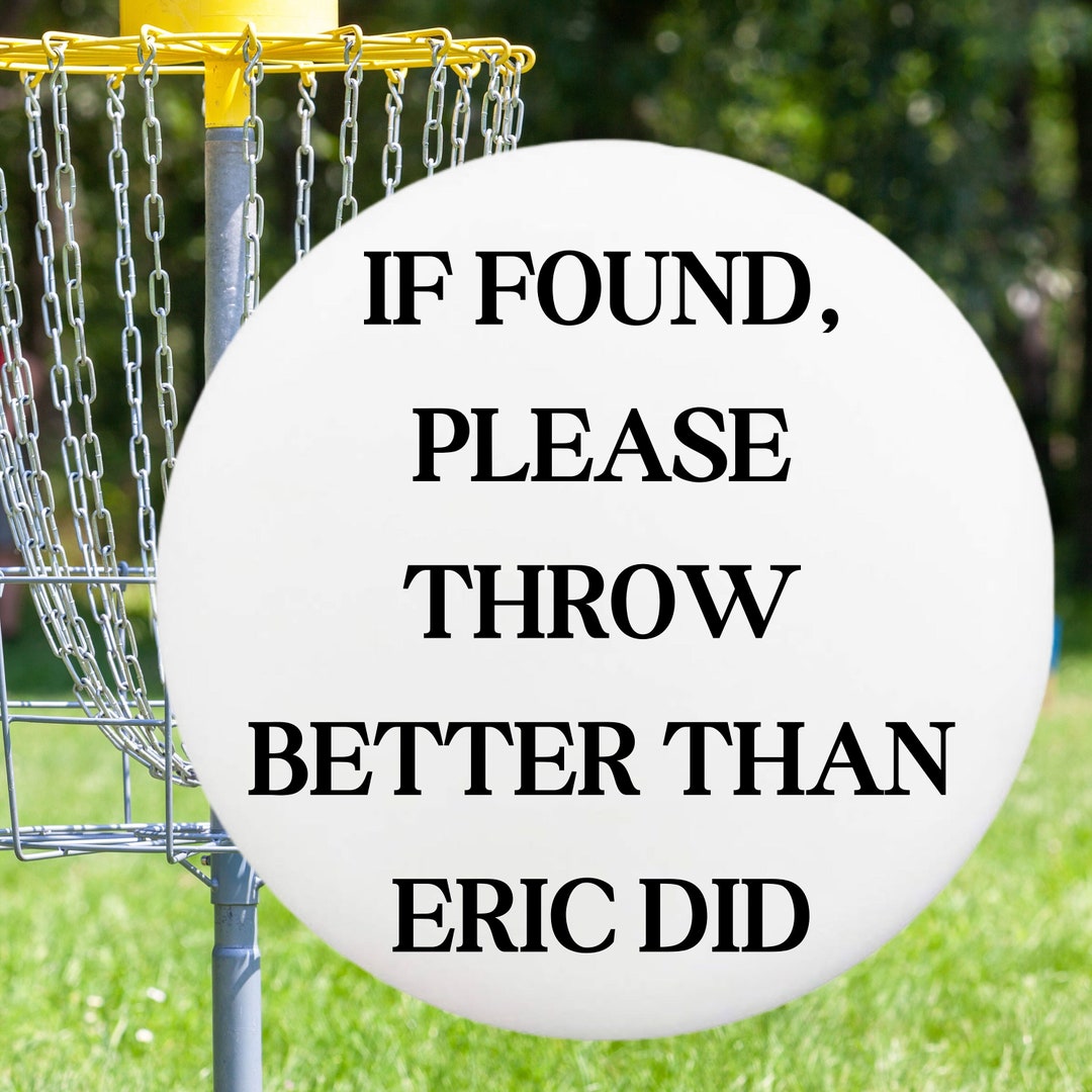 Custom Disc Golf Disc, Personalized Disc Golf Gift, Gift for Disc