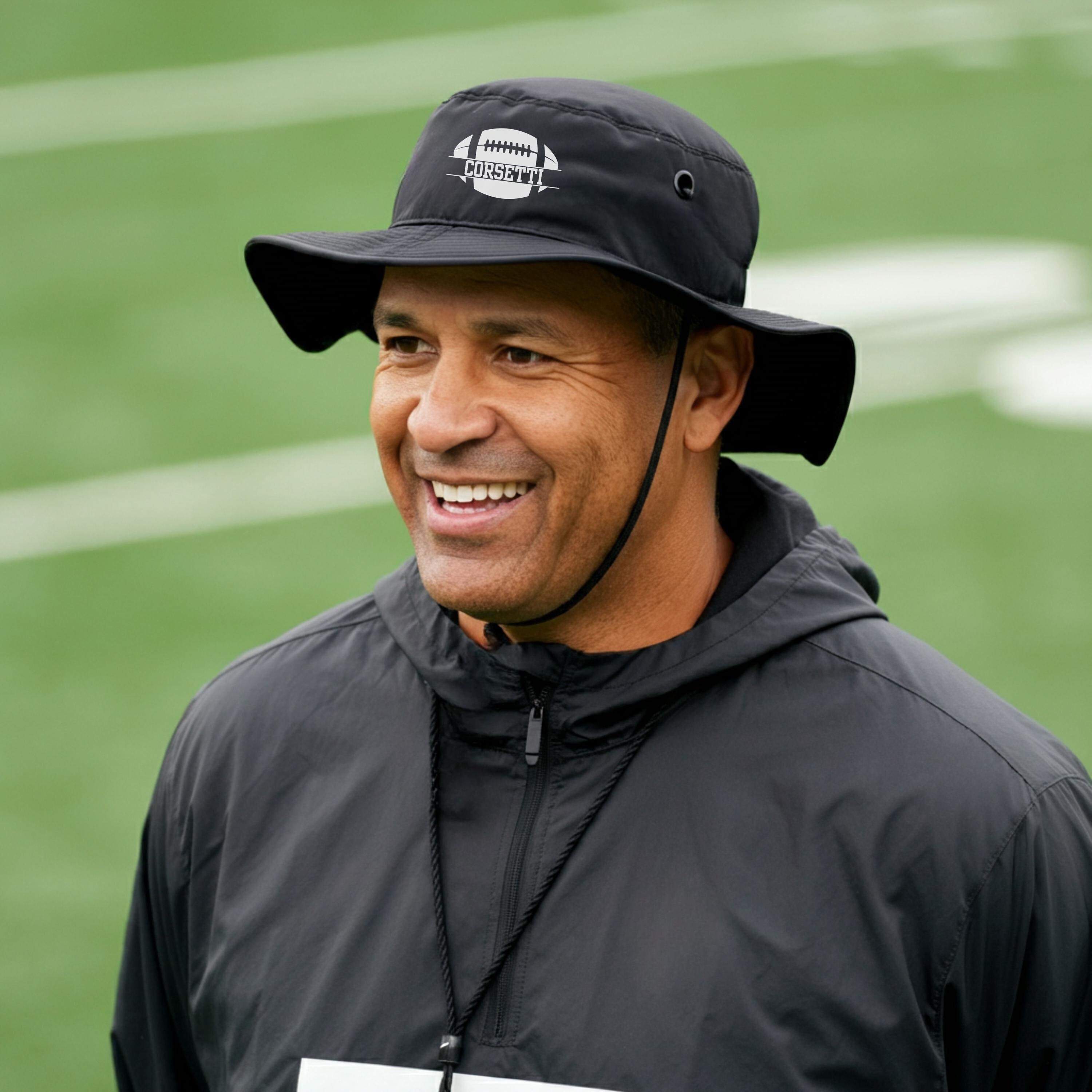 Football Bucket Hat Etsy