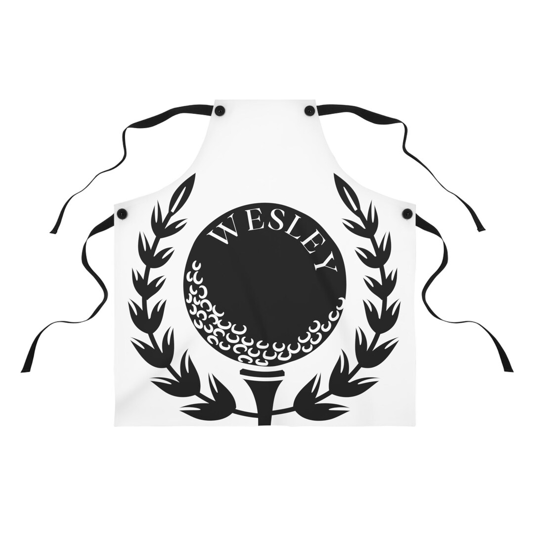 Mens Custom Grill Apron Personalized Sports Apron for Men Etsy