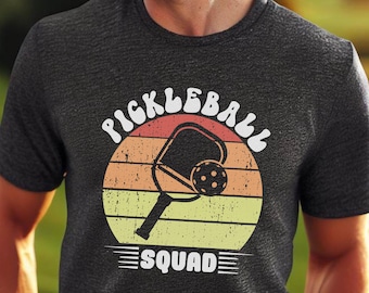 Herren lustiges Pickleball Shirt, Retro Pickleball Tshirt, Vintage T-Shirt, Geschenk für Papa, Ehemann Geschenk, Pickleball Geschenk für Männer, Pickleball-Liebhaber