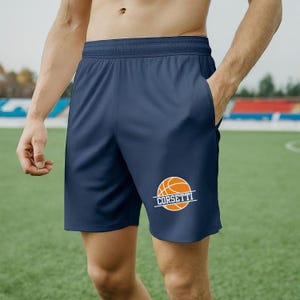 Custom Monogrammed Basketball Shorts, Personalized Basketball Practice Shorts, Customized Shorts, Team Shorts, Basketball Coach Gift