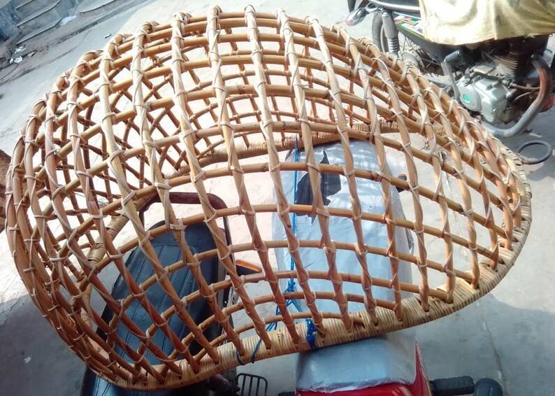 Rattan Hanging Chair Cane Swing Chair Wicker Hanging Chair Etsy