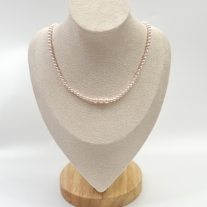 Whisper Pearl Necklace, Dainty Pearl Necklace, Minimalist Necklace
