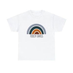 Touch Grass Unisex Heavy Cotton T-Shirt