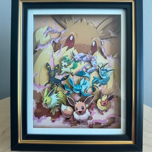 3D Handcrafted Anime Art, Japanese Anime Characters, Anime Lover Gift, Handmade Art work, Paper Art