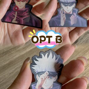Small Motion Anime Sticker, Waterproof / UV Resistant, Car Stickers, Laptop Decals, Refrigerator