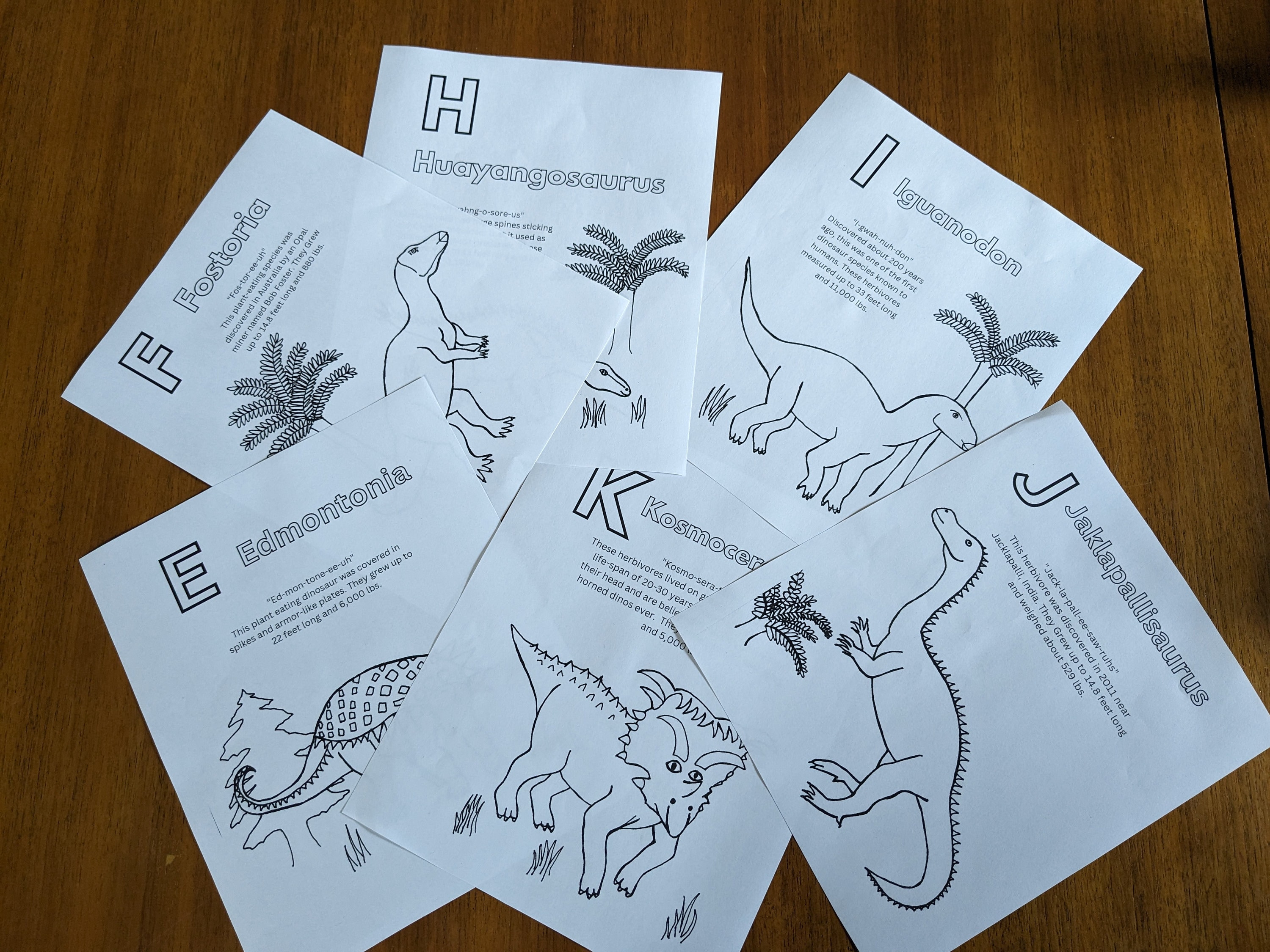 Dinosaur Alphabet Printable Coloring Pages Etsy